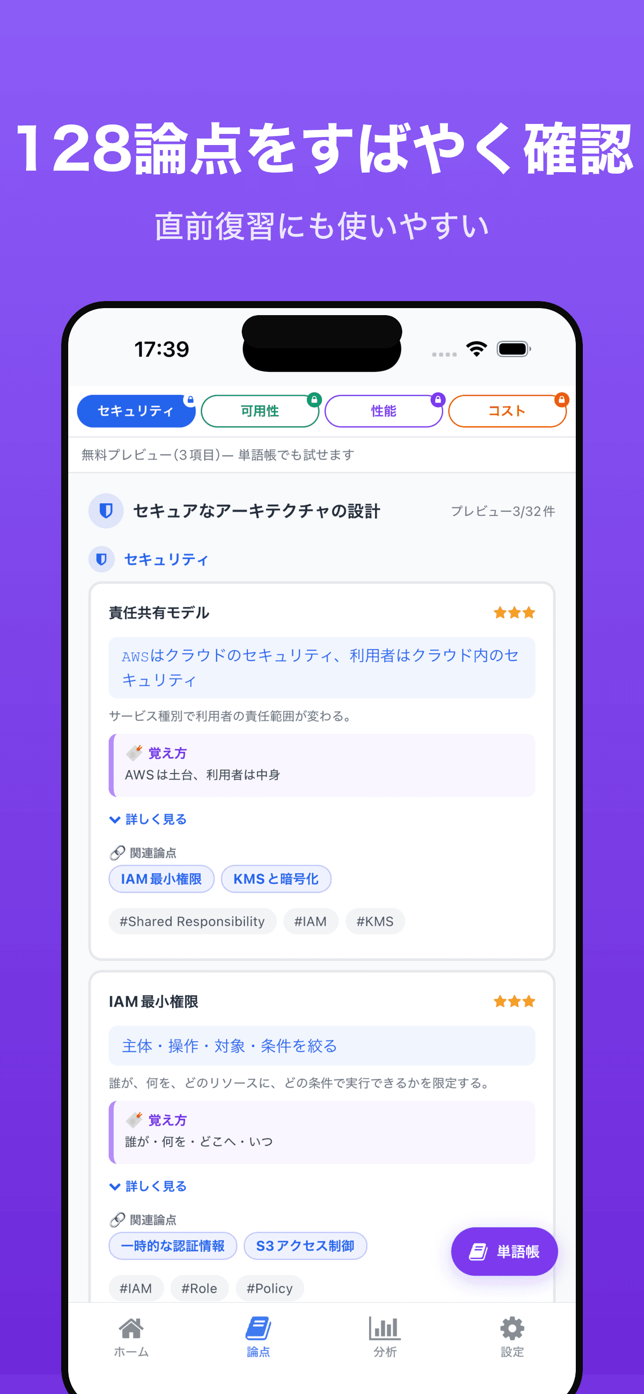 論点まとめ(128論点)